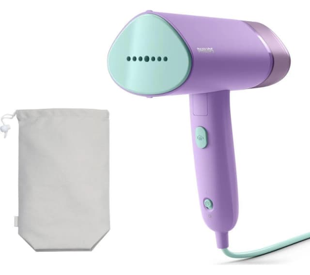 PHILIPS 3000 Series STH3010/30 Travel Clothes Steamer - Lilac, Purple 8720389037559