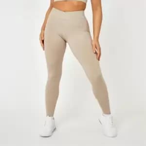USA Pro x Courtney Black Twist Leggings - Brown