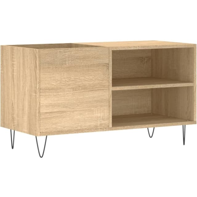 VIDAXL Record Cabinet Sonoma Oak 85x38x48cm Engineered Wood Vidaxl 8720845877149