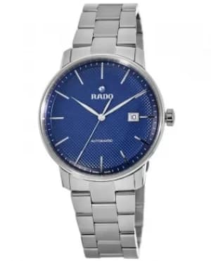 Rado Coupole XL Automatic Blue Dial Stainless Steel Mens Watch R22876203 R22876203