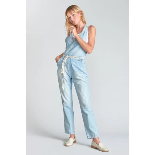 Le Temps des cerises Womens jeans overalls Le Temps des cerises Riga Bleu Female L