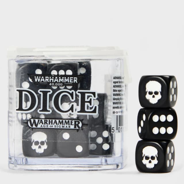 Warhammer Games Workshop 20 Dice 6 Sided Pack 1x Colour Chosen At Random Multi unisex