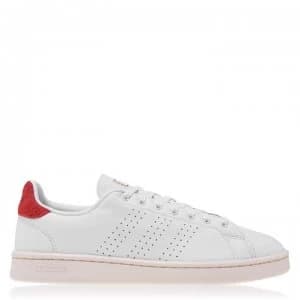 adidas Advantage Mens Sneakers - White/Wht/Red