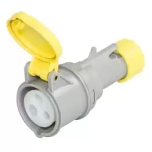 Lewden 16A 2P+E 110V Connector IP44 - PM16-2000FPB