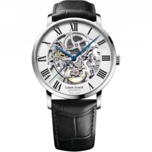 Mens Louis Erard Excellence Skeleton Automatic Watch