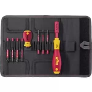 Wiha Interchangeable bits set Slot, Pozidriv, Phillips