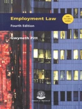 Employment Law by Gwyneth Pitt Book