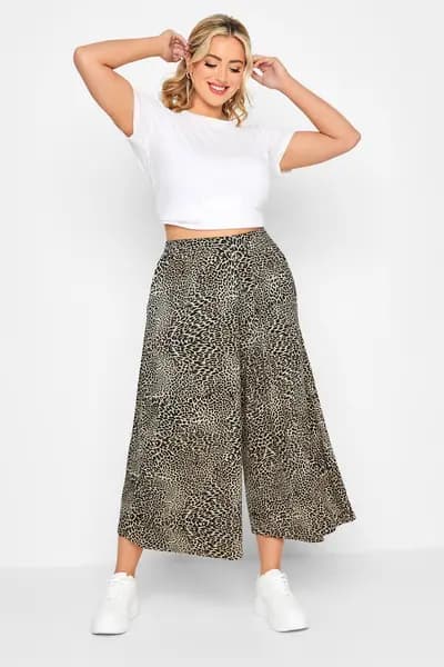 Yours Culottes Brown