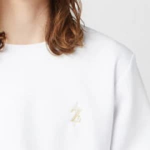 Nintendo Zelda Unisex Embroidered Sweatshirt - White - L