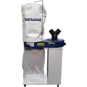 W791/3 Professional Woodworking Dust & Chip Extractor 3 phse - Charnwood