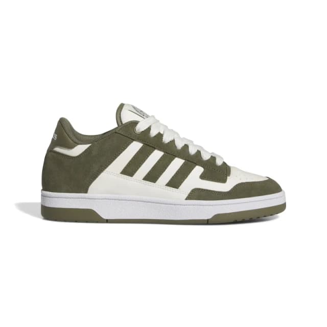 adidas Rapid Court Low-Top Trainers Mens Olive/White male 8 (42)