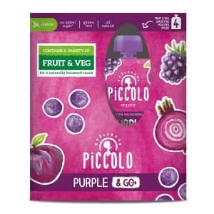 Piccolo Organic Purple & Go Smoothie Multipack 6m+