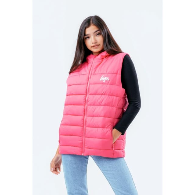 Hype Gilet-L/Q - Pink Pink M