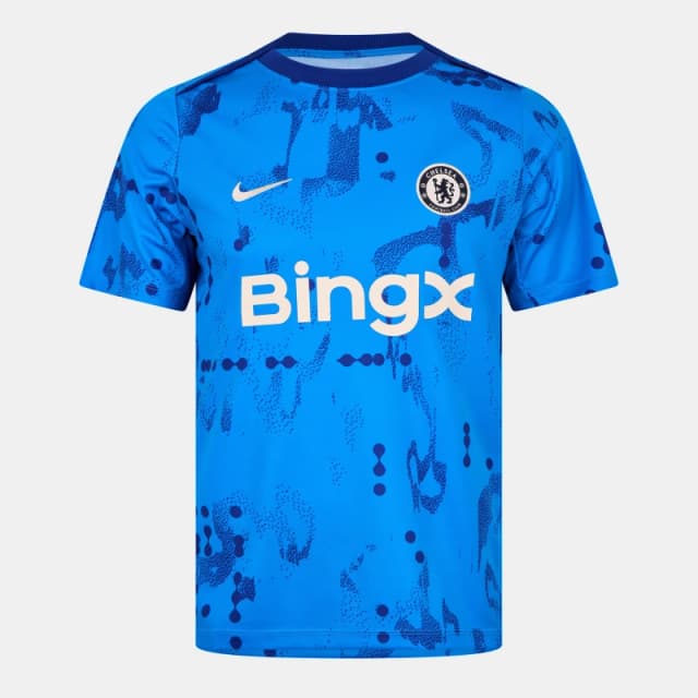 Nike Chelsea Home Pre Match Shirt 2024 2025 Adults - Blue Blue S