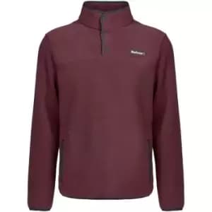 Barbour Mens Latrigg Fleece Jumper Truffle Large