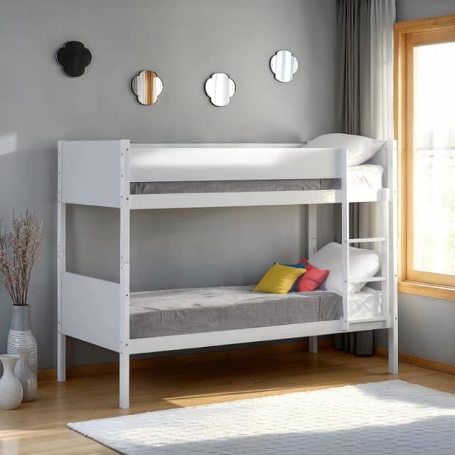 Seconique Bruno 3' Bunk Bed - White 200-205-025