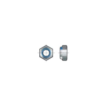 M3 Nyloc Nut Type-T DIN 985- you get 100 - Qualfast