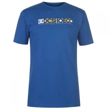 DC Program SS T Shirt Mens - Blue