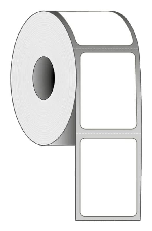 Capture W128432989 White Self-adhesive printer label