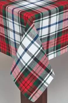 Macduff Tartan Christmas Tablecloth, 137cm x 178cm