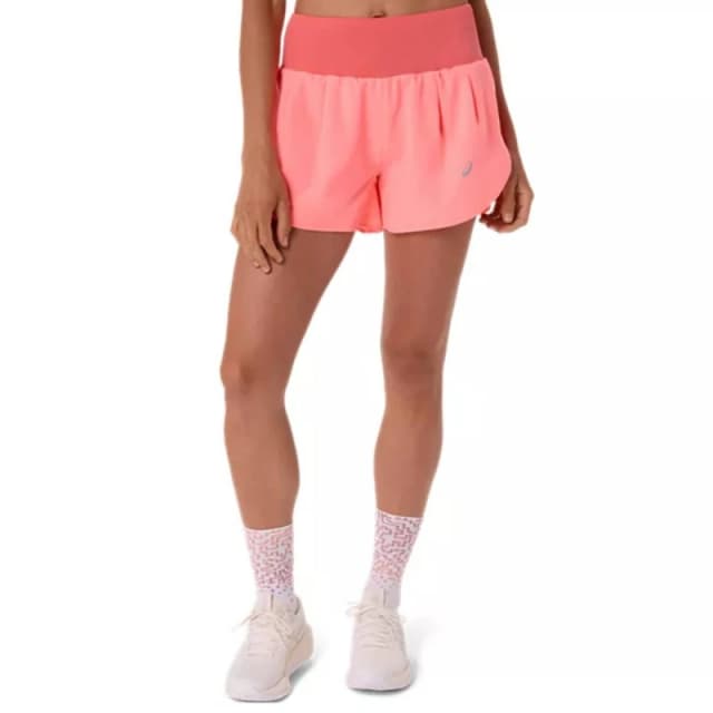 Asics Road 3.5" Pink Womens Shorts, Size XS.