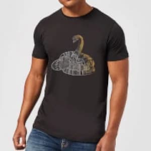Fantastic Beasts Tribal Nagini Mens T-Shirt - Black