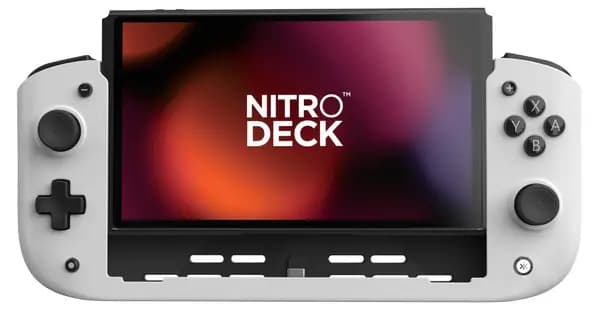 CRKD CRKD Nitro Deck Controller For Nintendo Switch - White