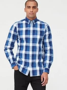 Barbour Check Shirt - Indigo