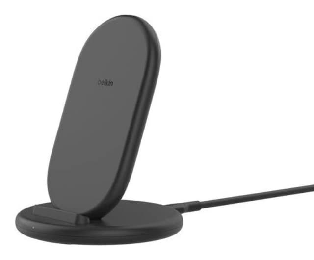 Belkin Wireless Charging Stand 9W, Black, PSU included WIB006MYBK