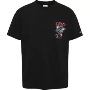 Tommy Jeans Tjm Homegrown Smiley Tee - Black