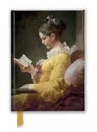 jean honore fragonard young girl reading foiled journal