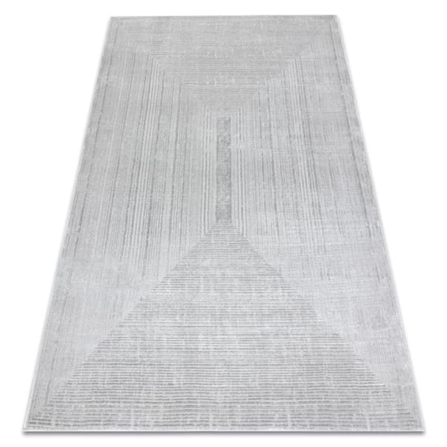 RugsX Carpet Balance 8788 Grey - Geometric, Structural, Glamour 160X220 Cm