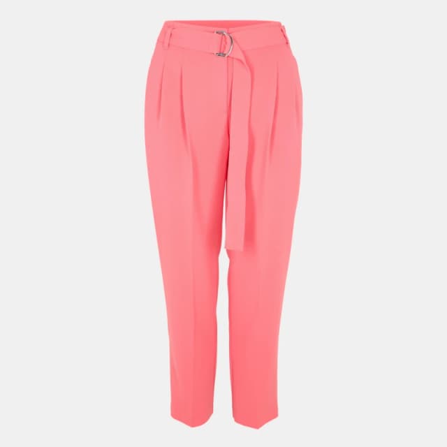 Boss Womens Tapiah Straight Trousers Bright Pink female 8 (S)