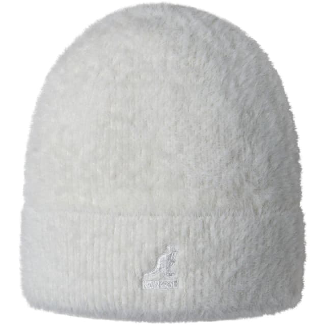 Kangol Adults Faux Fur Beanies Ivory unisex One Size