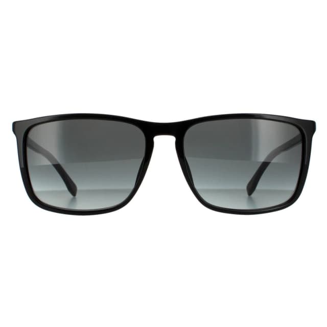 Hugo Boss Square Black Dark Grey Gradient Sunglasses Black