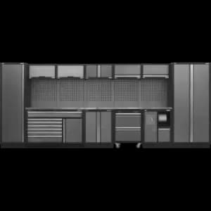 Sealey Superline Pro MSS Stainless Steel Worktop Storage Combo 4915mm 460mm 2000mm