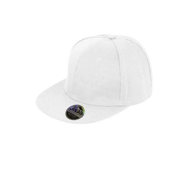 Result Result Men Original Bronx Snapback Cap in White White One Size Male 5063470781416