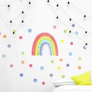 EZO040 Multicolor Decorative Wall Sticker