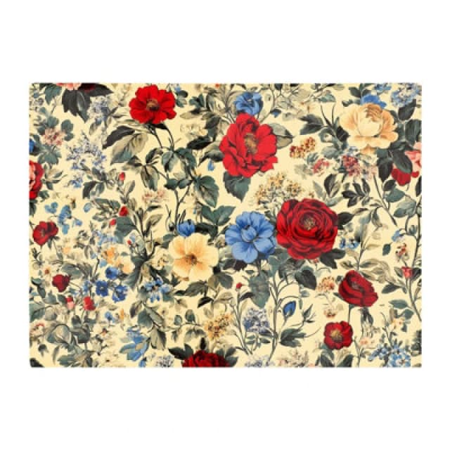 Warren Reed Designer Vintage Roses And Buds Chopping Board