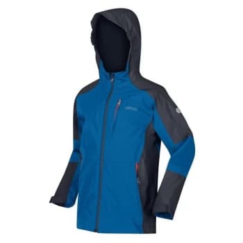 Regatta Junior Calderdale II Waterproof Jacket - ImpBl/IndGry
