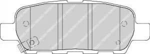 Ferodo FDB1693 Brake Pad Set Rear Axle Premier Car