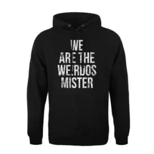 Grindstore Mens We Are The Weirdos Mister Hoodie (L) (Black)