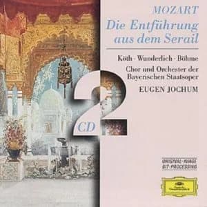 DIE ENTFUHRUNG AUS DEM SERAIL by Wolfgang Amadeus Mozart CD Album