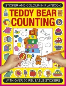 Sticker and Color-in Playbook Teddy Bear Counting by Jenny Tulip