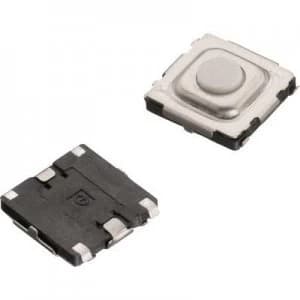 Wuerth Elektronik WS TSS 431153015826 Pushbutton 15 Vdc 0.02 A 1 x OffOn momentary