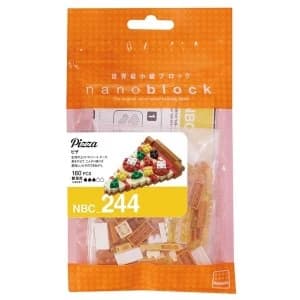 Nanoblock Mini Collection - Pizza Building Set