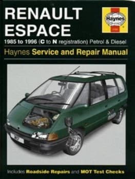 Renault Espace Service and Repair Manual by Haynes Publishing Hardback