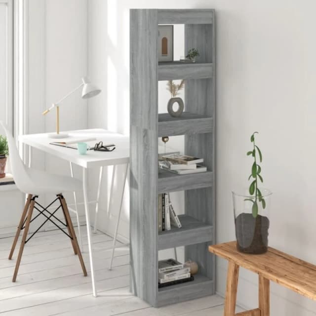 VIDAXL Vidaxl - Book Cabinet/Room Divider Grey Sonoma 40x30x166cm 8720286844250