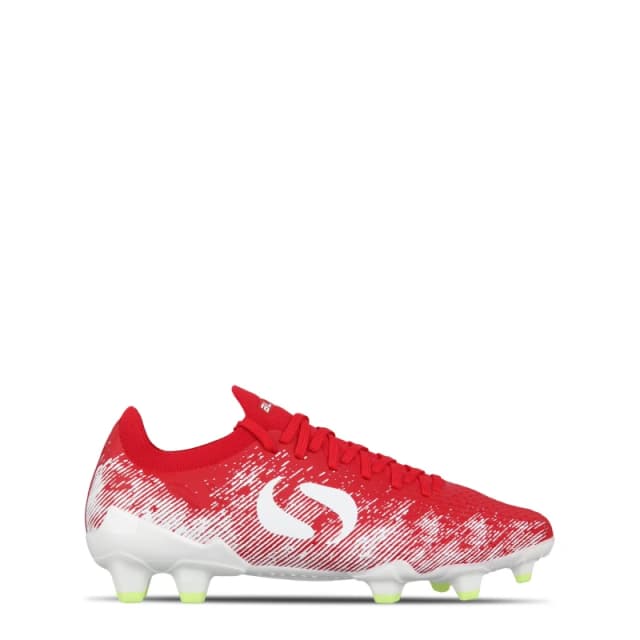 Sondico Blaze Junior FG Football Boots Red/White male 3 (35.5)