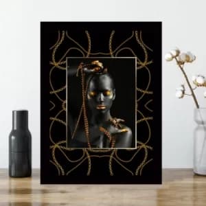 SC01199451676 Multicolor Decorative Framed MDF Painting